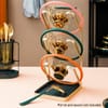 Gift Lid Stand With Ladle Rest - 3 Layered - Assorted - Single Piece