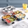 Buy Lunch Box - 2 Compartments - Reheatable - Assorted - Single Piece