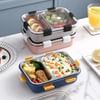Lunch Box - 2 Compartments - Reheatable - Assorted - Single Piece Online