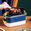 Buy Lunch Box - 2 Layer - Dual Tone - Assorted - Single Piece