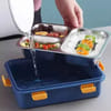 Buy Lunch Box - Stainless Steel - 6 Locks - Assorted - Single Piece