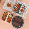 Lunch Box - Stainless Steel - Assorted - Single Piece Online