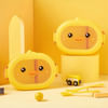 Gift Lunch Box With Cutlery - Chick - Assorted - Single Piece