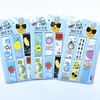 Gift Magnetic Bookmarks - Summer Fruits - Set Of 6