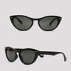 Malaga - Black - Far Left Sunglasses Online