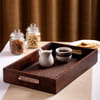 Mango Wood Hammered Tray - Single Piece Online