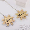 Buy Mesmerizing Snowflake Ornament - Personalized - Set Of 2
