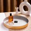 Metal Tray - Round - Shell White - Single Piece Online