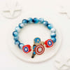 Mighty Captain America Bracelet Rakhi For Kids Online
