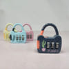 Gift Mini Suitcase Lock - Assorted - Single Piece