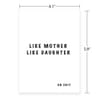 Shop Mothers Day Greeting Card - Like Mother Like Daughter