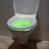 Buy Motion Activated Toilet Bowl Night Light - Assorted - Single Piece