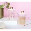 Mug With Lid And Spoon - Transparent - Crown - Single Piece Online