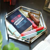 Multipurpose Organizer Tray - Hexagon - Glass - Single Piece Online