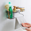 Gift Multipurpose Wall Storage Rack With Towel Holder - Assorted - Single Piece