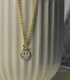 Gift Necklace - Gold Smiley - Single Piece