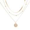 Gift Necklace - Layered - Solid Gold - Single Piece - Juju Joy