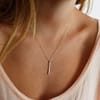 Gift Necklace - Minimal Bar - Single Piece - Juju Joy