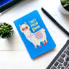 No Prob Llama Notebook - Assorted - Single Piece