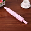 Non-stick Embossing Rolling Pin - Plastic - Assorted - Single Piece