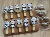 Gift Panda - Wooden Photo Paper Clips - Set Of 10