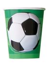 Gift Paper Cups - Soccer Birthday - Set Of 8