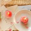 Buy Peach Shaped Candle - Single Piece