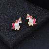 Buy Pendant And Earrings Set - Unicorn Charm