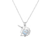 Buy Pendant - Glow In The Dark - Unicorn - Blue