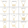 Pendant - Zodiac Star Sign - Gold Online