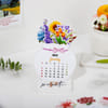 Personalized Acrylic Flower Vase Calendar Online