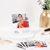 Gift Personalized Calendar And Transparent Acrylic Stand