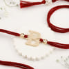 Personalized Initial Rakhi - B Online