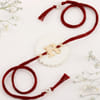 Gift Personalized Initial Rakhi - R