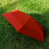 Gift Personalized Red Capsule Umbrella For Her