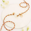 Gift Personalized Resin Initial Rakhi - J