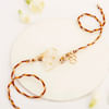 Gift Personalized Resin Initial Rakhi - R