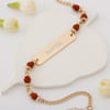Personalized Rudraksha Bracelet Rakhi Online