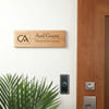 Gift Personalized Wooden Name Plate for CA