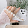 Phone case With Wrist Strap Chain - Daisy - Pearls - Single Piece Online