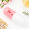 Shop Pink Personalized Capsule Umbrella