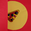 Gift Pizza-Shaped Crayon - Single Piece