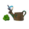 Buy Planter Pot - Watering Can With Perched Bird - Single Piece
