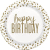 Gift Plate - Happy Birthday - Set Of 8