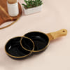 Gift Platter - Chips And Dips - Black - Single Piece