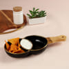 Buy Platter - Chips And Dips - Black - Single Piece