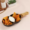 Platter - Chips And Dips - Black - Single Piece Online
