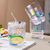 Buy Portable Glass Sipper With Straw - Assorted - Single Piece