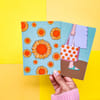 Gift Postcards - Sunflower - A6 - Pack Of 6