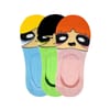 Powerpuff Girls Women Loafer Socks - Pink Blue And Green - Set Of 3 Online